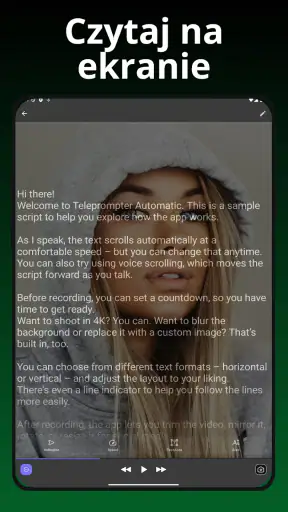 Teleprompter Automatic screenshot