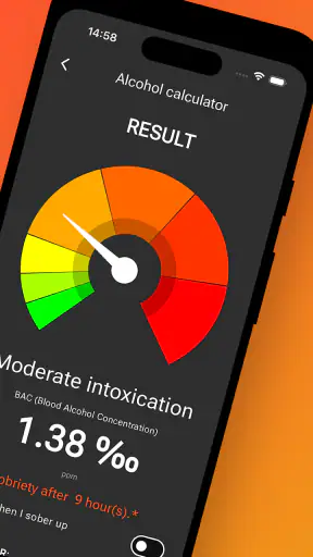 Tester alkoholu screenshot