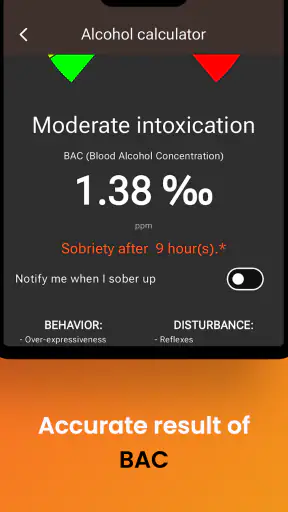 Tester alkoholu screenshot