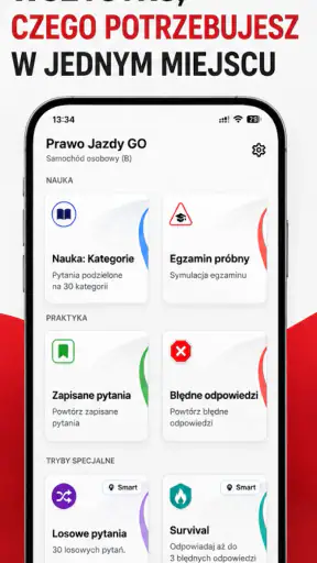 Testy na Prawo Jazdy GO 2026 screenshot