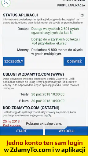 Zdamyto: Testy na prawo jazdy screenshot
