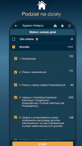 Testy Prawnicze 2026 screenshot