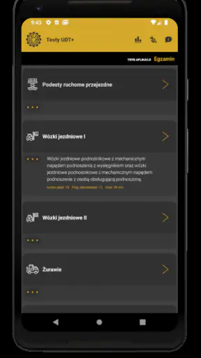 Testy UDT+ screenshot