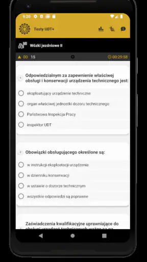 Testy UDT+ screenshot