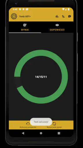 Testy UDT+ screenshot