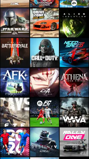 The Arcade · Game Hub Launcher screenshot