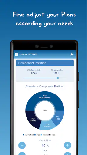 The BARF App screenshot
