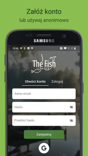 The Fish - rejestr połowów ryb screenshot