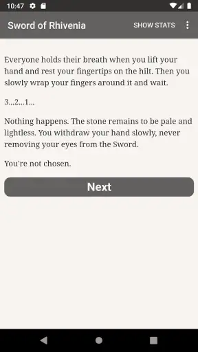 The Sword of Rhivenia screenshot