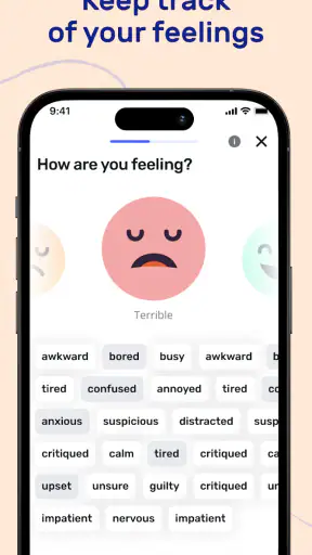 Thera: Diary and mood tracker screenshot