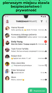 Threema Bezpieczny komunikator screenshot
