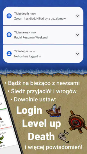 Tibia Live - Promoted Fansite screenshot