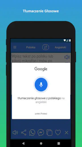 Tłumacz angielsko polski screenshot