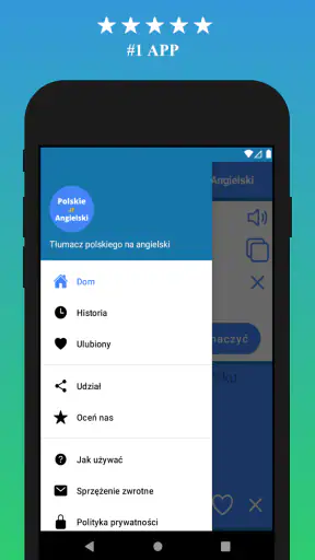 Tłumacz angielsko polski screenshot