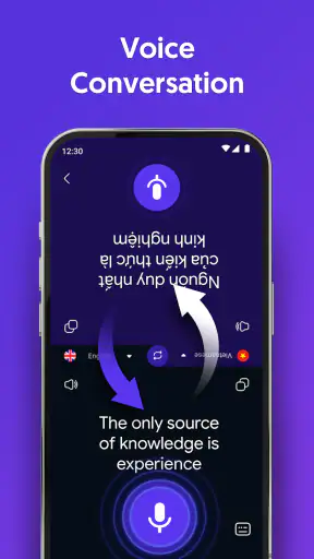Tłumacz głosowy na żywo screenshot