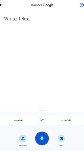 Tłumacz Google screenshot