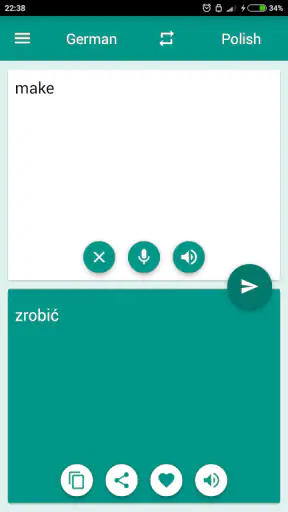 Tłumacz polsko-niemiecki screenshot