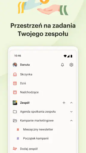 Todoist: to do list, Kalendarz screenshot