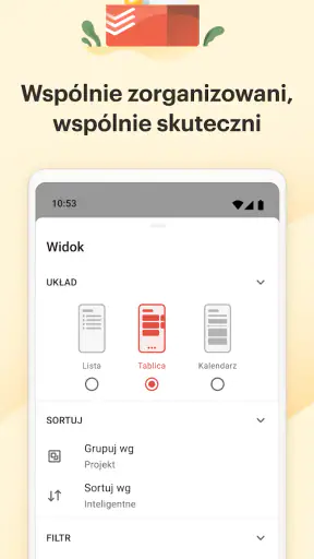 Todoist: to do list, Kalendarz screenshot