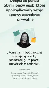 Todoist: to do list, Kalendarz screenshot