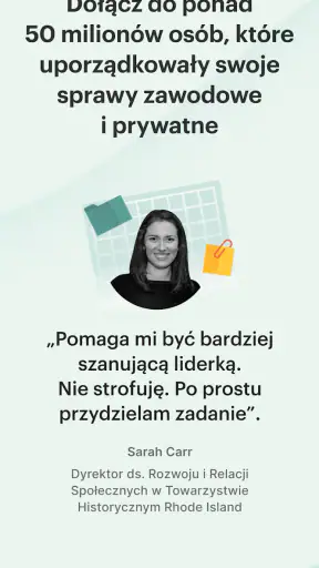 Todoist: to do list, Kalendarz screenshot