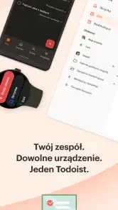 Todoist: to do list, Kalendarz screenshot