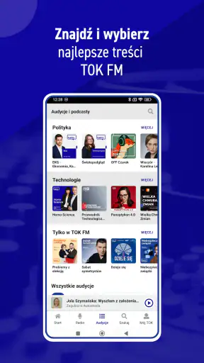 TOK FM - Radio i Podcasty screenshot