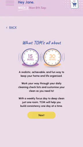 TOM: The Organised Method screenshot