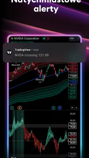 TradingView - Akcje & Krypto screenshot