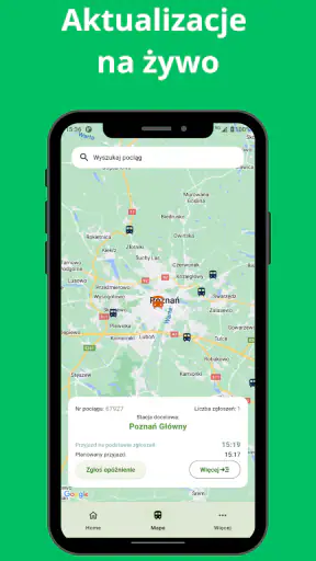 Trainradar24 | Opóźnienia screenshot