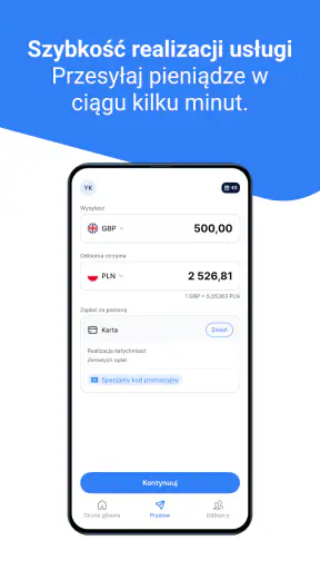 TransferGo: Przelew środków screenshot
