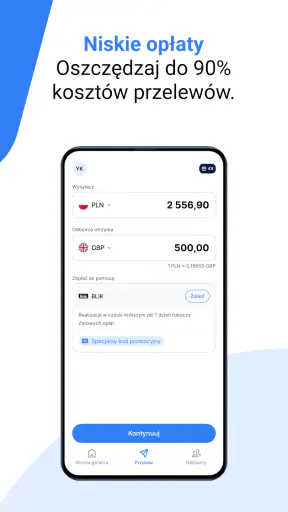 TransferGo: Przelew środków screenshot