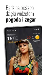 Transparent zegar i pogoda screenshot