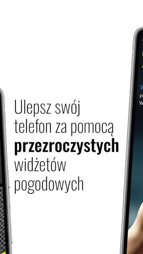 Transparent zegar i pogoda screenshot