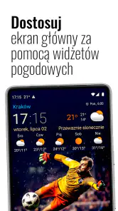 Transparent zegar i pogoda screenshot