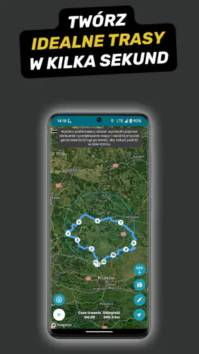 Trasy motocyklowe z Motobit screenshot