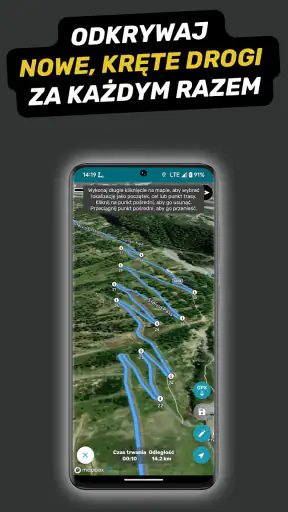Trasy motocyklowe z Motobit screenshot