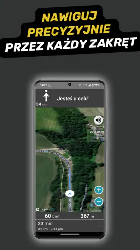 Trasy motocyklowe z Motobit screenshot