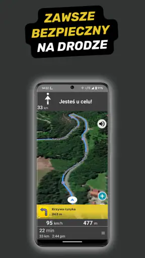 Trasy motocyklowe z Motobit screenshot