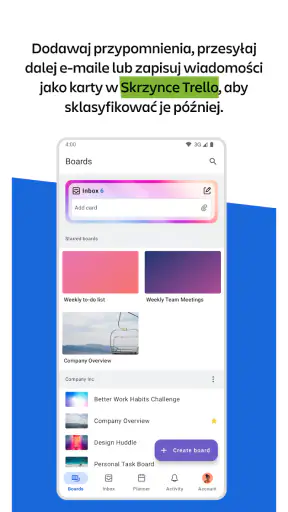 Trello: Organizuj wszystko! screenshot