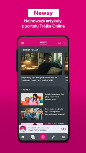 Trójka Polskie Radio screenshot