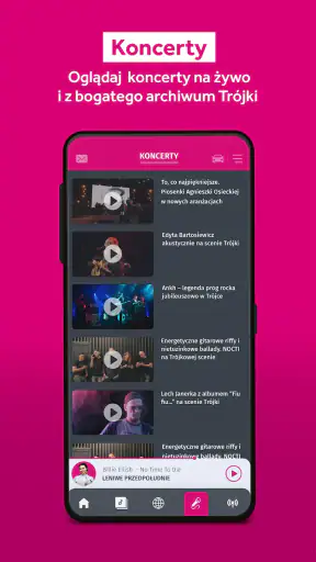 Trójka Polskie Radio screenshot