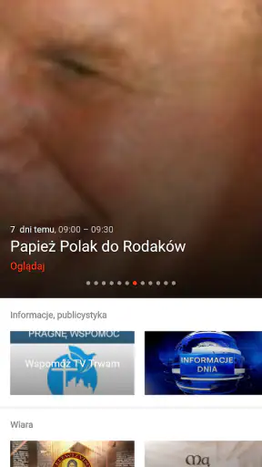 Trwam TV screenshot