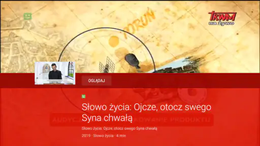 Trwam TV na Android TV screenshot