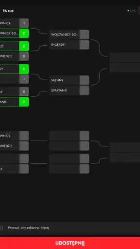Turnieje: Tournament Maker screenshot