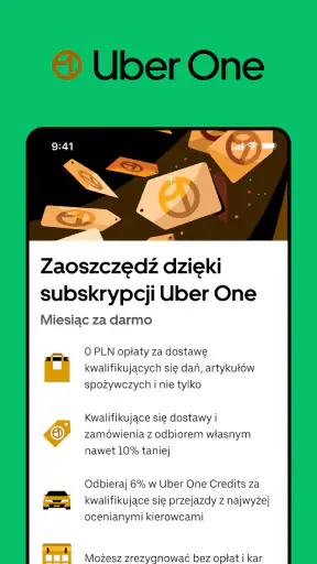 Uber Eats: dostawa jedzenia screenshot