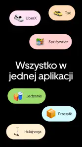 Uber Zamawiaj przejazdy i taxi screenshot