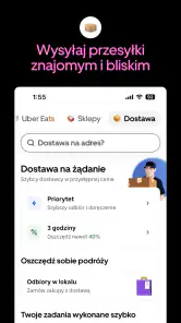 Uber Zamawiaj przejazdy i taxi screenshot
