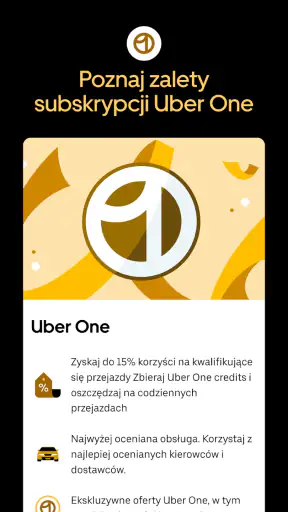 Uber Zamawiaj przejazdy i taxi screenshot