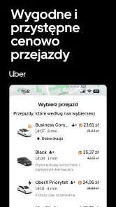 Uber Zamawiaj przejazdy i taxi screenshot